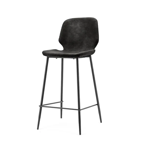 ByBoo / Barchairs / Bar chair Seashell low – black