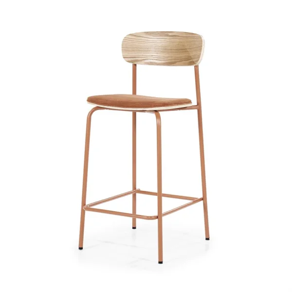 ByBoo / Barchairs / Barstool Skola – terracotta