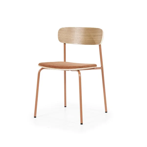 ByBoo / Chairs / Chair Skola – terracotta