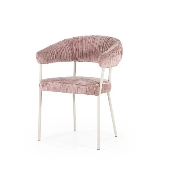 Eleonora / Eetkamerstoelen / Stoel Lizzy – roze Femme