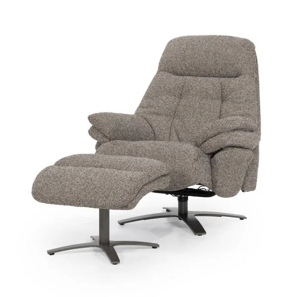 Eleonora / Fauteuils / Fauteuil Caleb – taupe Salerno