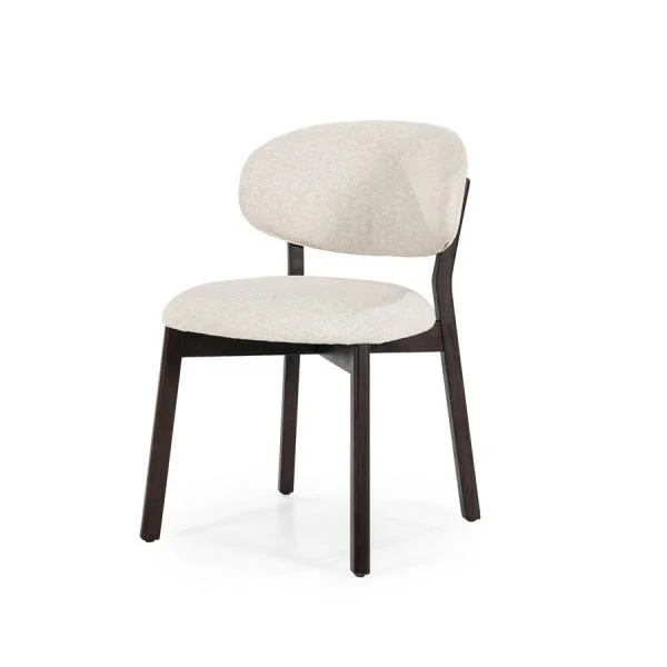 Eleonora / Eetkamerstoelen / Stoel Mikky bruin – beige Moon